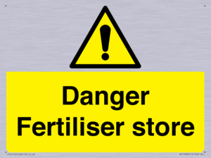 Danger Fertiliser store